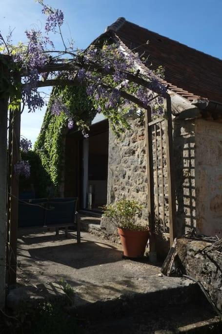 La Sagnarde, Maison En Pierre, Loubressac ภายนอก รูปภาพ