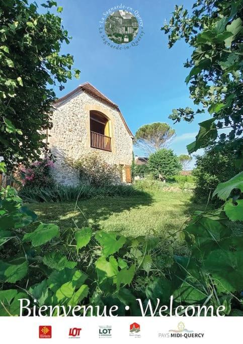La Sagnarde, Maison En Pierre, Loubressac ภายนอก รูปภาพ